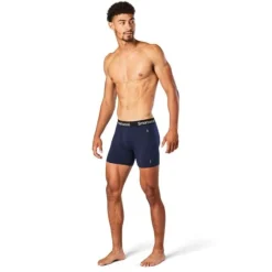 Smartwool Sous Vetement Sport^Merino Boxer Brief Bleu