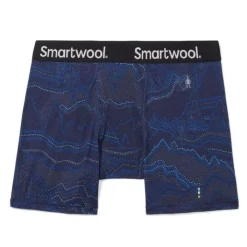 Smartwool Sous Vetement Sport^Merino Print Boxer Breif Boxed