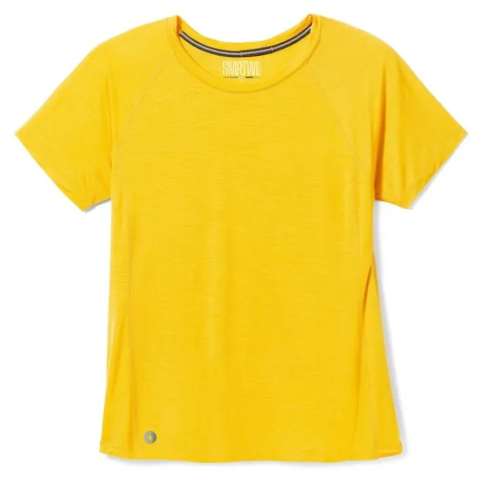 Smartwool T-shirt Et Manches Longues Running^Merino Sport Ultralite Short Sleeve Jaune