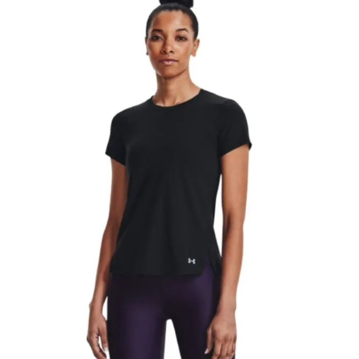 Under Armour T-shirt Et Manches Longues Running^IsoChill Run Laser Tee Noir