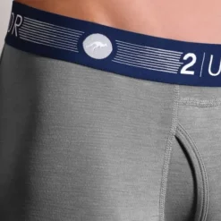 2UNDR Sous Vetement Sport^Flow Shift Boxer Gris