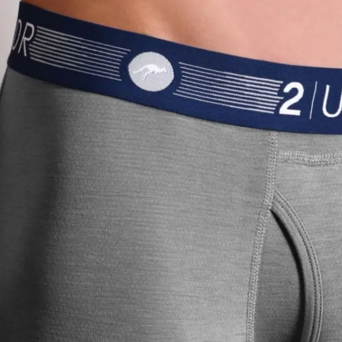 2UNDR Sous Vetement Sport^Flow Shift Boxer Gris