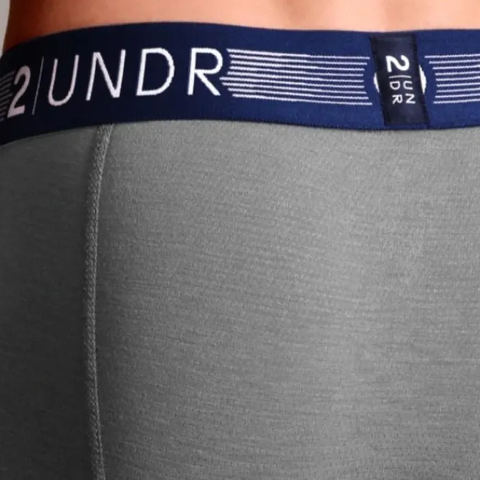 2UNDR Sous Vetement Sport^Flow Shift Boxer Gris