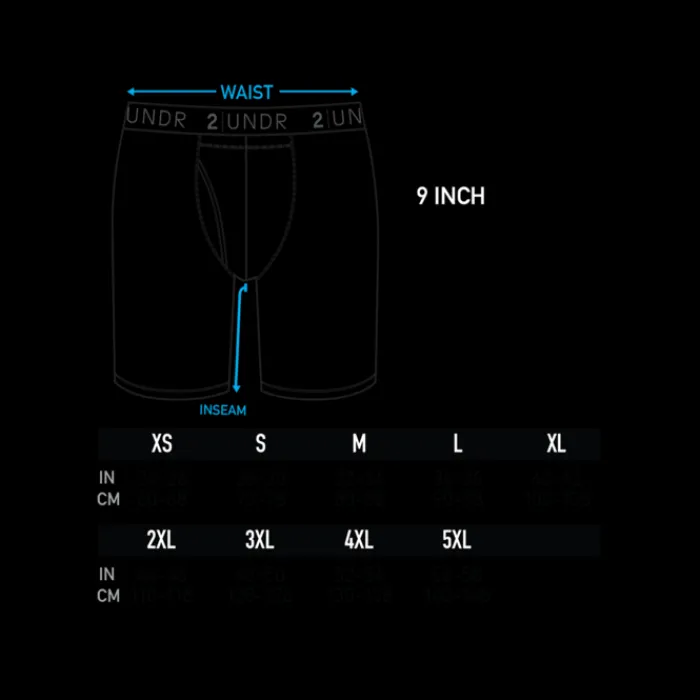 2UNDR Sous Vetement Sport^Power Shift Long Leg