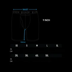 2UNDR Sous Vetement Sport^Power Shift Long Leg