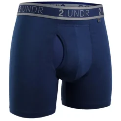 2UNDR Sous Vetement Sport^Sport Shift Boxer Bleu