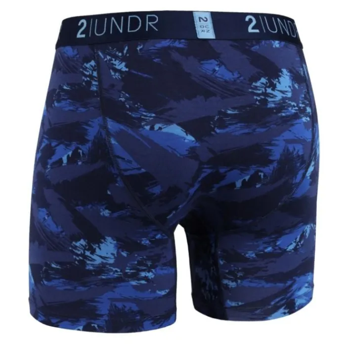2UNDR Sous Vetement Sport^Swing Shift Boxer Bleu