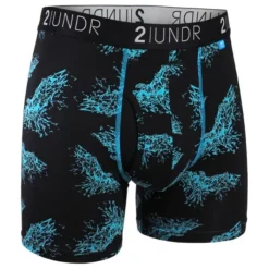 2UNDR Sous Vetement Sport^Swing Shift Boxer Bleu