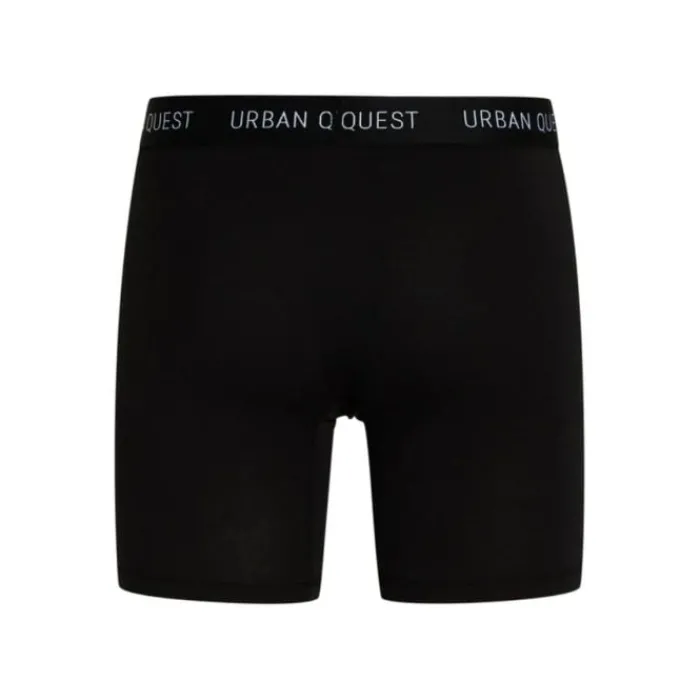 Urban Quest Sous Vetement Sport^Bamboo Long Leg Tights 3-Pack Noir
