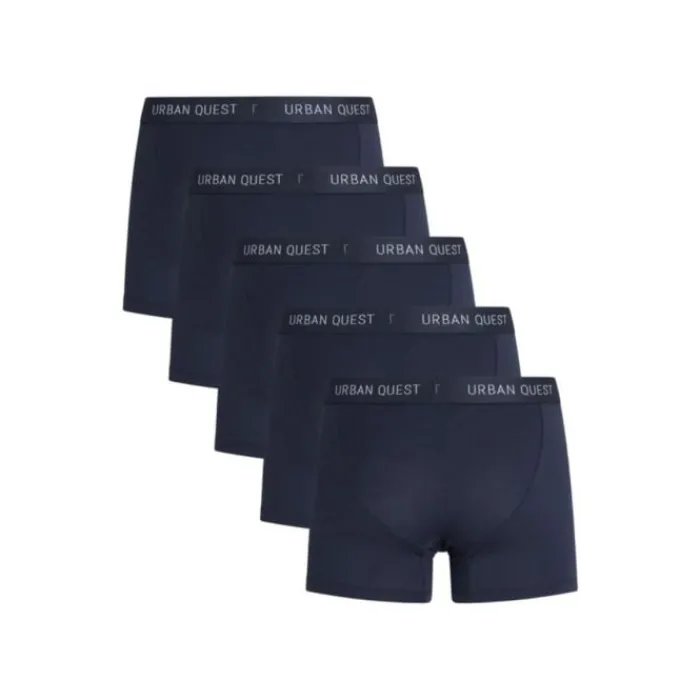 Urban Quest Sous Vetement Sport^Bamboo Tights 5-Pack Noir