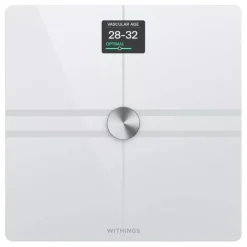 Withings Pèse-personne|Récupération^Body Comp (LCD Color Display) Blanc