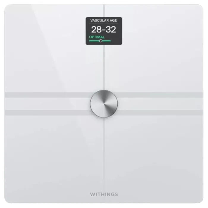 Withings Pèse-personne|Récupération^Body Comp (LCD Color Display) Blanc