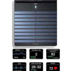 Withings Pèse-personne|Récupération^Body Scan Noir