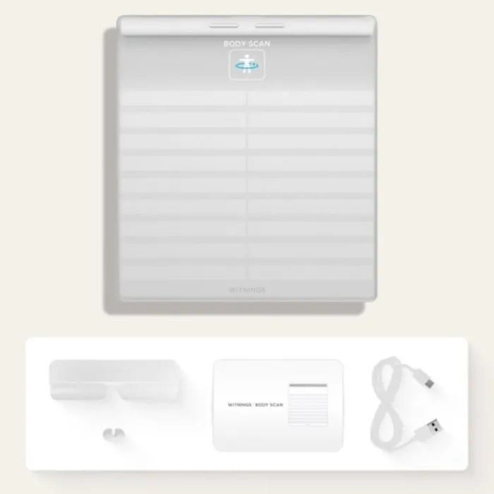 Withings Pèse-personne|Récupération^Body Scan Blanc