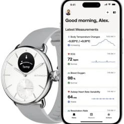 Withings Montres Course À Pied^Scanwatch 2 38mm Blanc