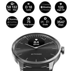 Withings Montres Course À Pied^Scanwatch Light 37mm Noir