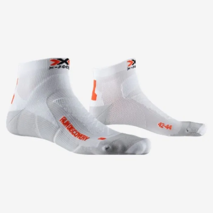 X-Bionic Chaussettes|Chaussettes Running^X-Socks Run Discovery 4.0 Blanc