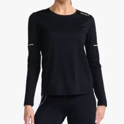 2XU T-shirt Et Manches Longues Running^Aero Long Sleeve Tee Noir