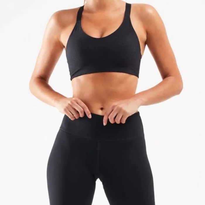 2XU Brassière De Sport^Aero Medium Impact Bra Noir