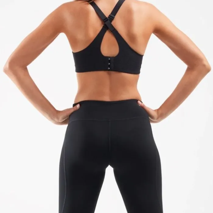 2XU Brassière De Sport^Aero Medium Impact Bra Noir
