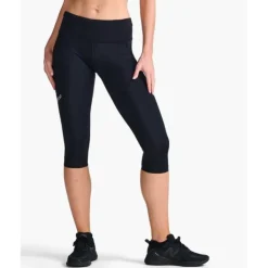 2XU Collant Et Pantalon Running^Aero Mid-Rise Compression 3/4 Tight Noir