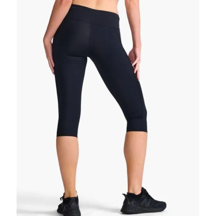 2XU Collant Et Pantalon Running^Aero Mid-Rise Compression 3/4 Tight Noir