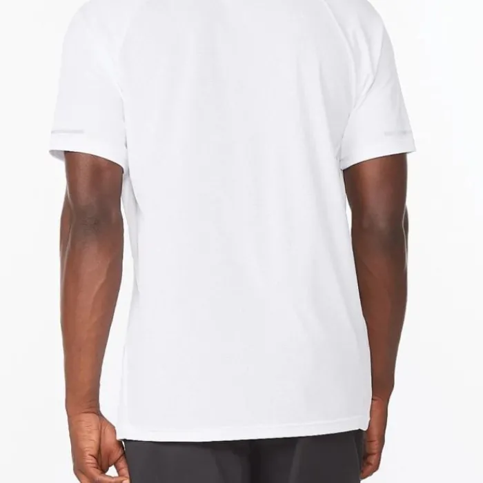2XU T-shirt Et Manches Longues Running^Aero Tee Blanc