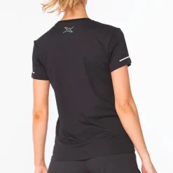 2XU T-shirt Et Manches Longues Running^Aero Tee Argent
