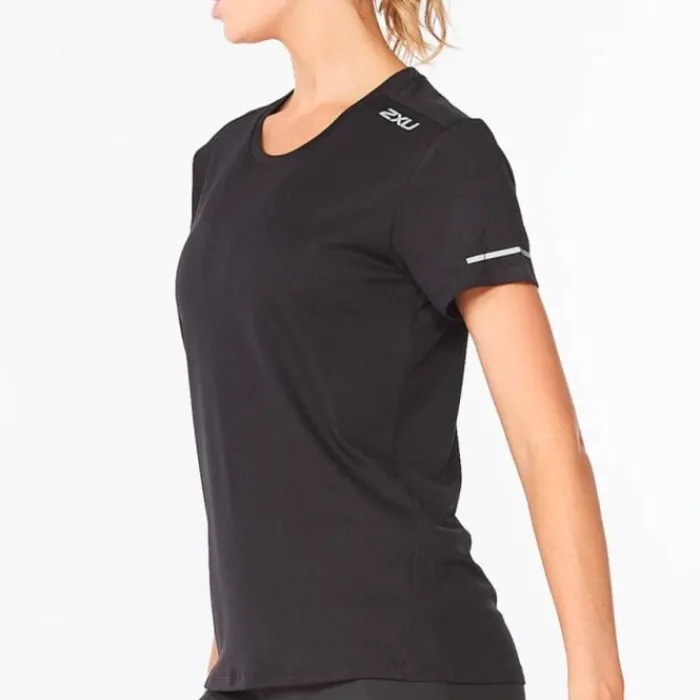 2XU T-shirt Et Manches Longues Running^Aero Tee Argent