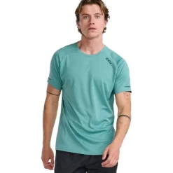 2XU T-shirt Et Manches Longues Running^Aero Tee Vert