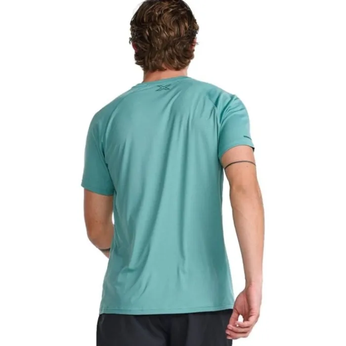 2XU T-shirt Et Manches Longues Running^Aero Tee Vert