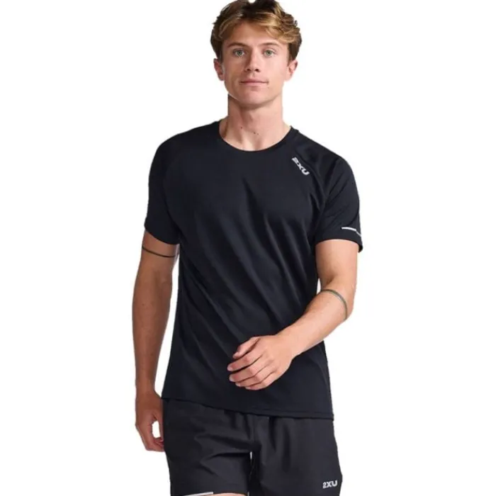 2XU T-shirt Et Manches Longues Running^Aero Tee Noir