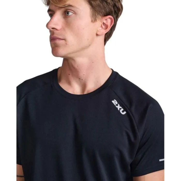 2XU T-shirt Et Manches Longues Running^Aero Tee Noir