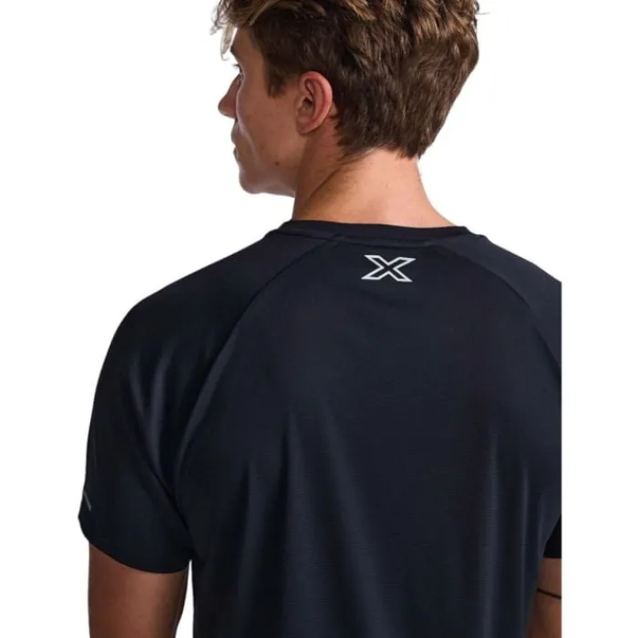 2XU T-shirt Et Manches Longues Running^Aero Tee Noir
