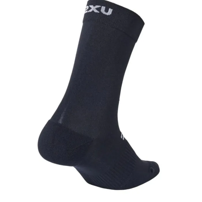 2XU Chaussettes|Chaussettes Running^Crew Socks 3 Pack Noir
