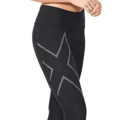 2XU Collant Et Pantalon Running^Light Speed Mid-Rise Compression Tights Noir