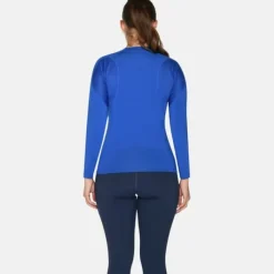 Zebdia Sous Vetement Sport|T-shirt Et Manches Longues Running^Baselayer LS Tee Bleu