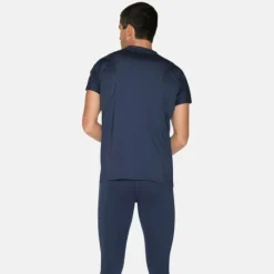 Zebdia Sous Vetement Sport|T-shirt Et Manches Longues Running^Baselayer SS Tee Bleu