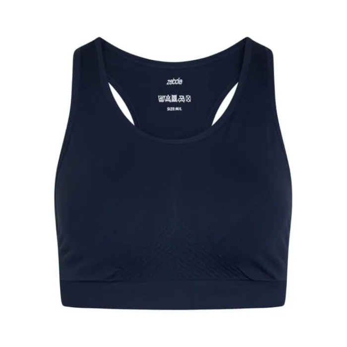 Zebdia Brassière De Sport^Seamless Bra Bleu