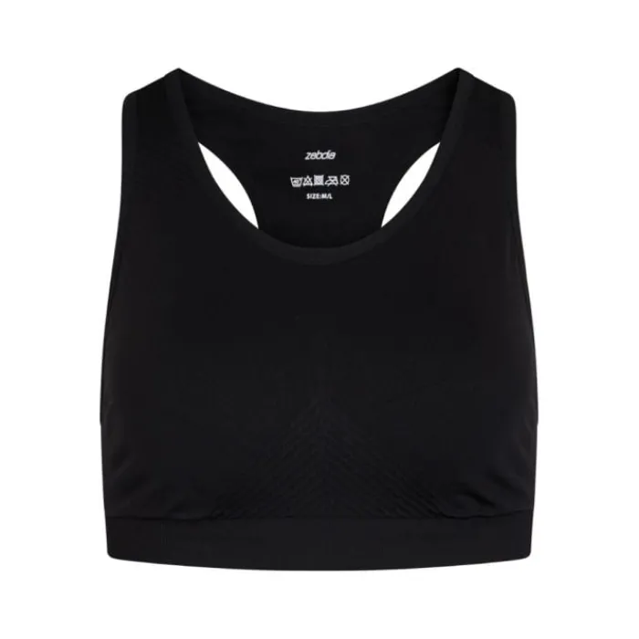 Zebdia Brassière De Sport^Seamless Bra Noir