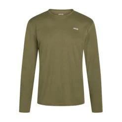Zebdia T-shirt Et Manches Longues Running^Sports LS Tee Vert