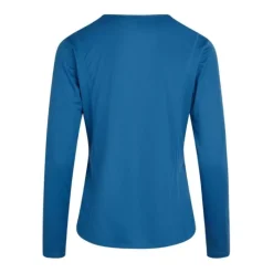 Zebdia T-shirt Et Manches Longues Running^Sports LS Tee Bleu