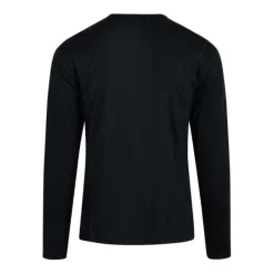 Zebdia T-shirt Et Manches Longues Running^Sports LS Tee Noir
