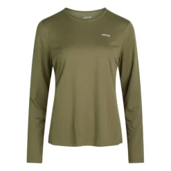 Zebdia T-shirt Et Manches Longues Running^Sports LS Tee Vert