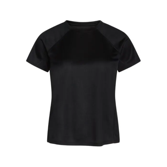Zebdia T-shirt Et Manches Longues Running^Sports SS Tee Noir