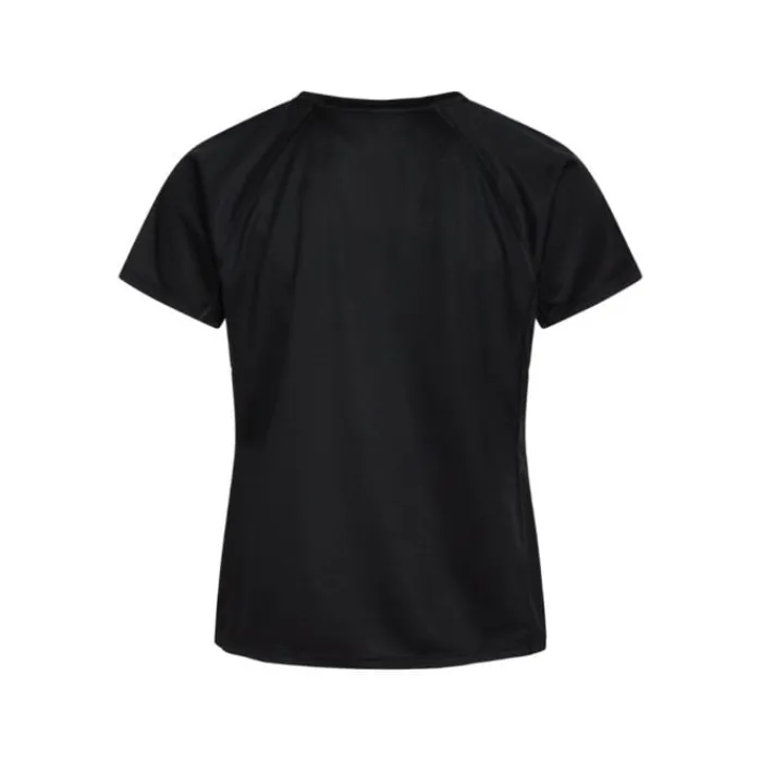 Zebdia T-shirt Et Manches Longues Running^Sports SS Tee Noir