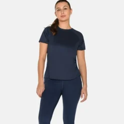 Zebdia T-shirt Et Manches Longues Running^Sports SS Tee Bleu